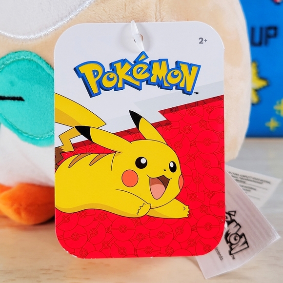 Jazwares Pokemon Rowlet 7" UltraSoft Video Game Toy Plush NWT - Picture 5 of 6